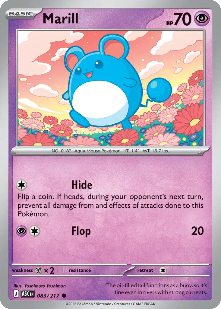 Marill Ascended Heroes 83
