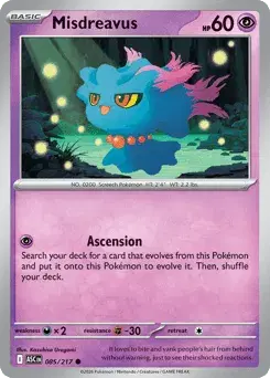 Misdreavus Ascended Heroes