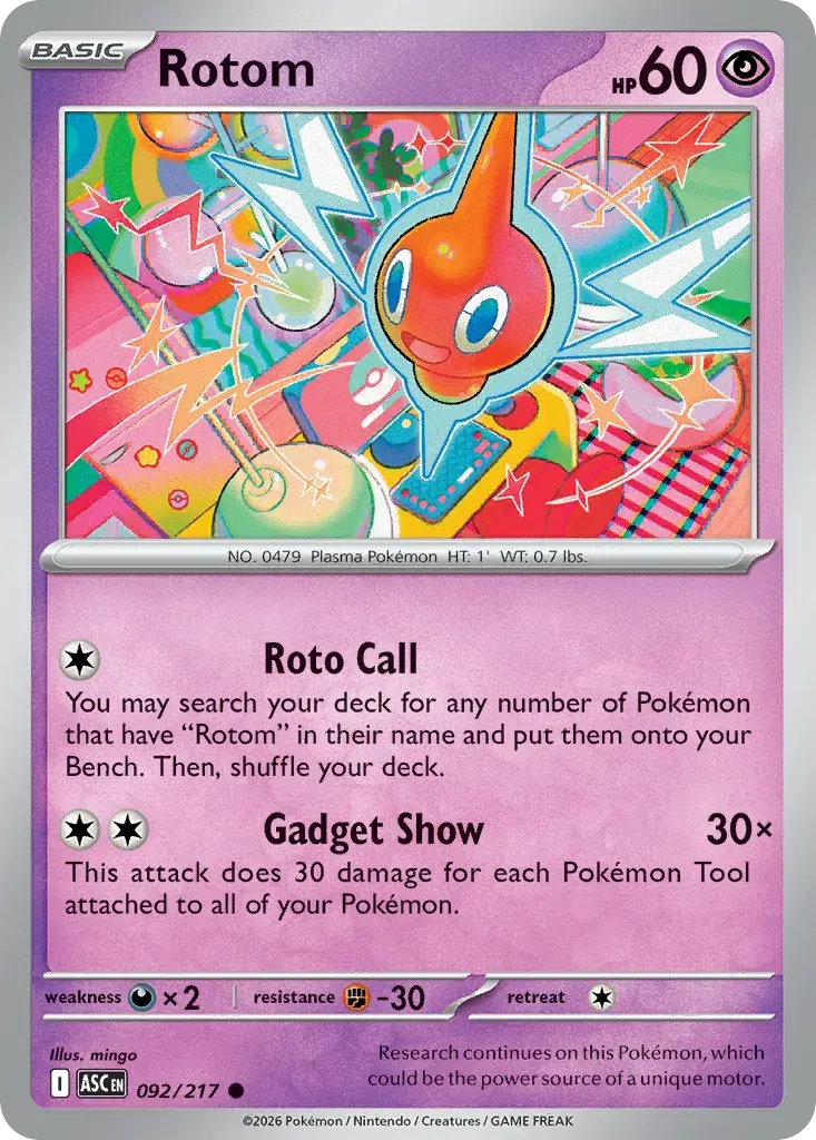 Rotom Ascended Heroes 92