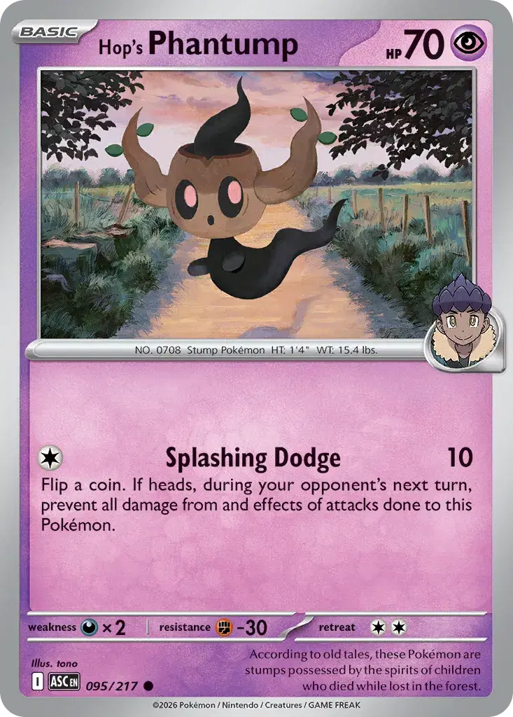 Hop's Phantump Ascended Heroes 95