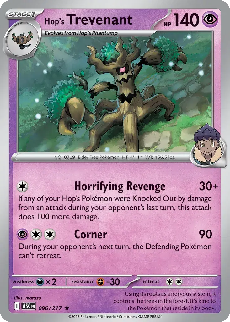 Hop's Trevenant Ascended Heroes 96