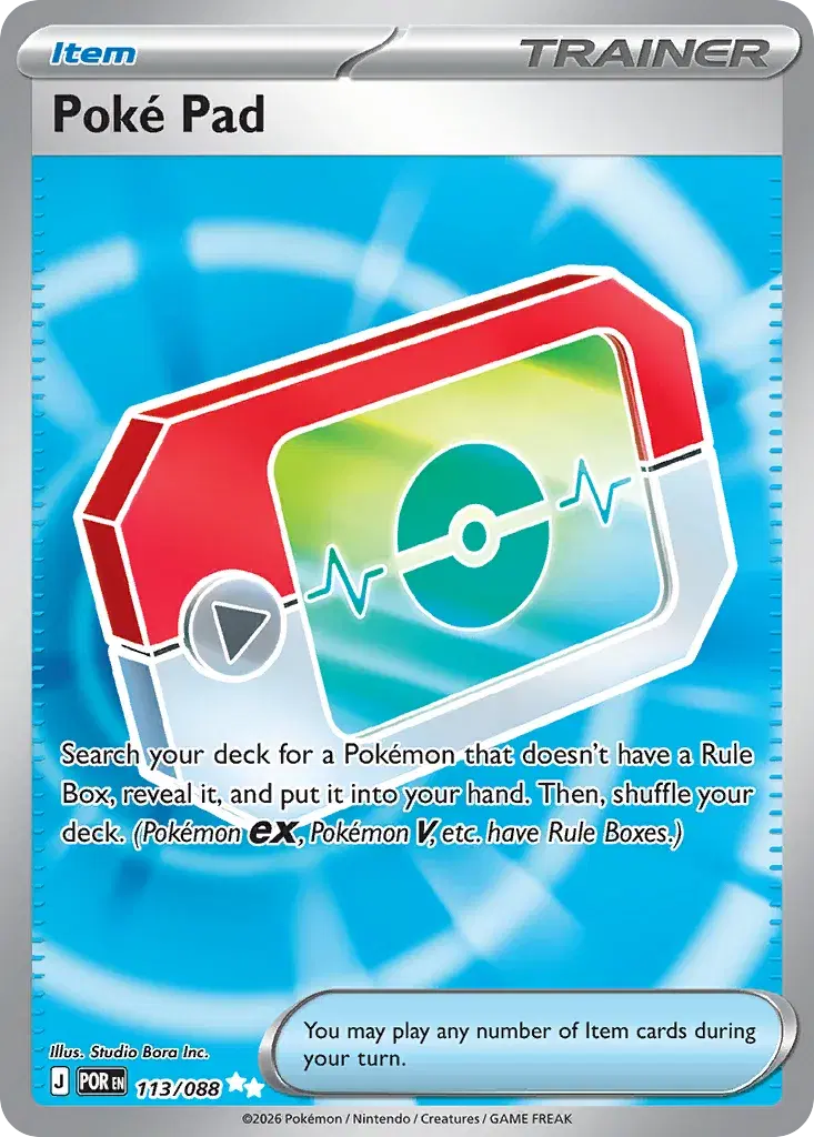 Poké Pad Perfect Order 113