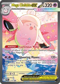 Mega Clefable ex Perfect Order