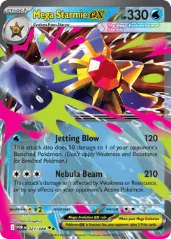 Mega Starmie ex Perfect Order