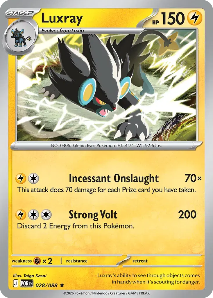 Luxray Perfect Order 28