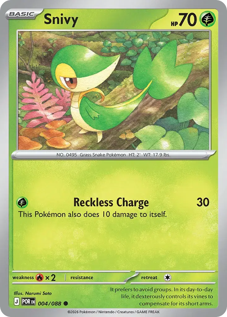 Snivy Perfect Order 4