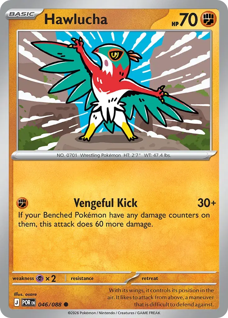 Hawlucha Perfect Order 46