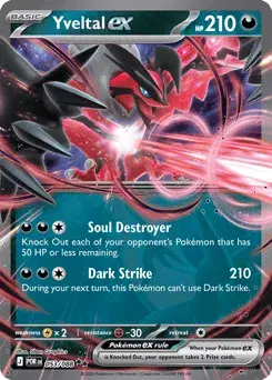 Yveltal ex Perfect Order