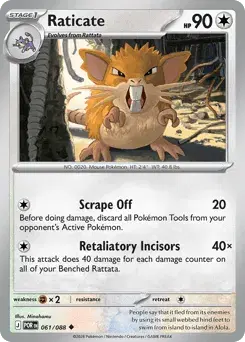 Raticate Perfect Order