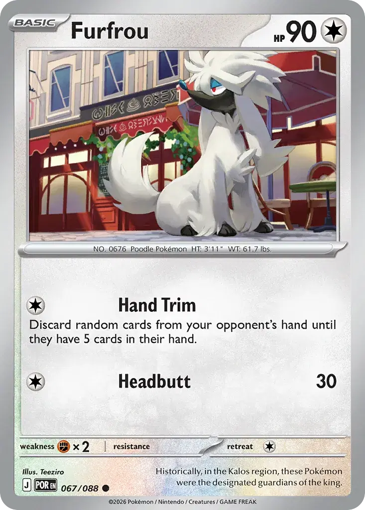 Furfrou Perfect Order 67