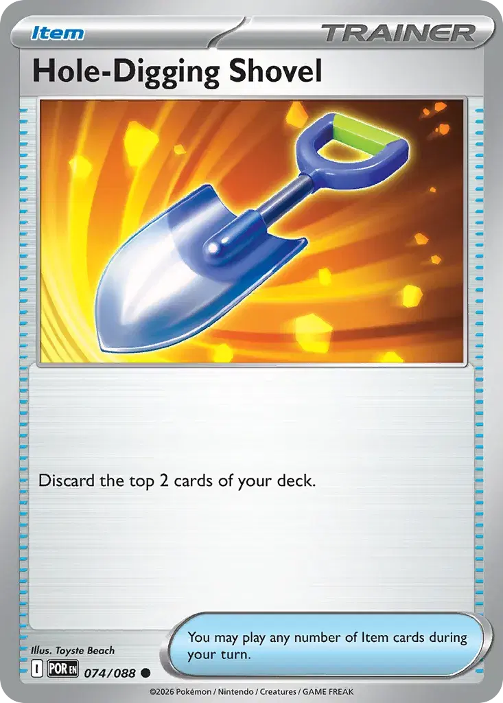 Hole-Digging Shovel Perfect Order 74