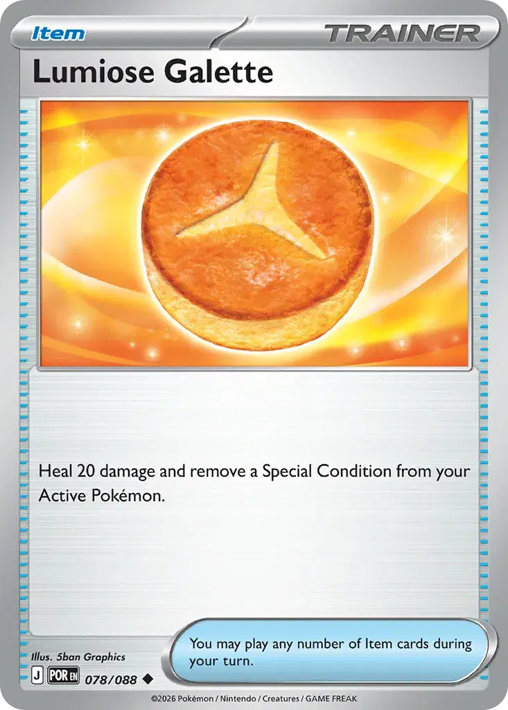 Lumiose Galette Perfect Order 78