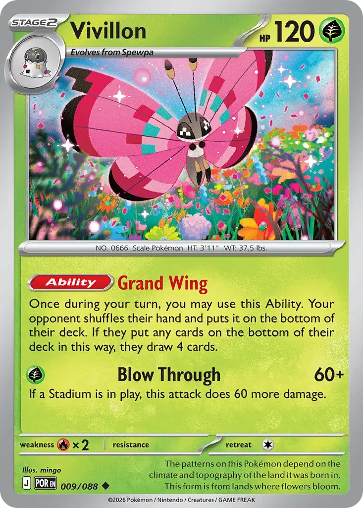 Vivillon Perfect Order 9