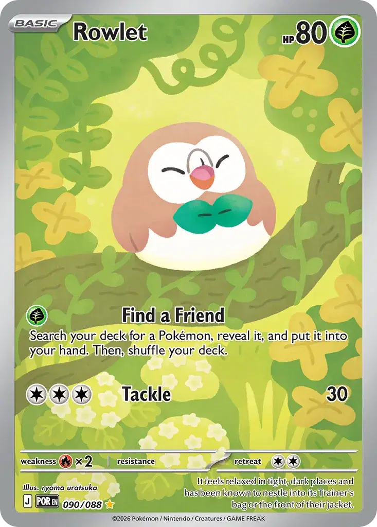 Rowlet Perfect Order 90