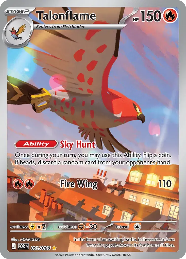 Talonflame Perfect Order 91