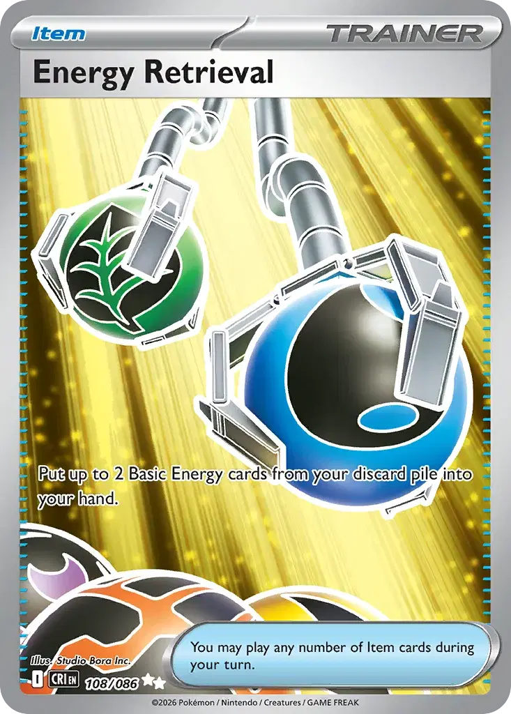Energy Retrieval Chaos Rising 108