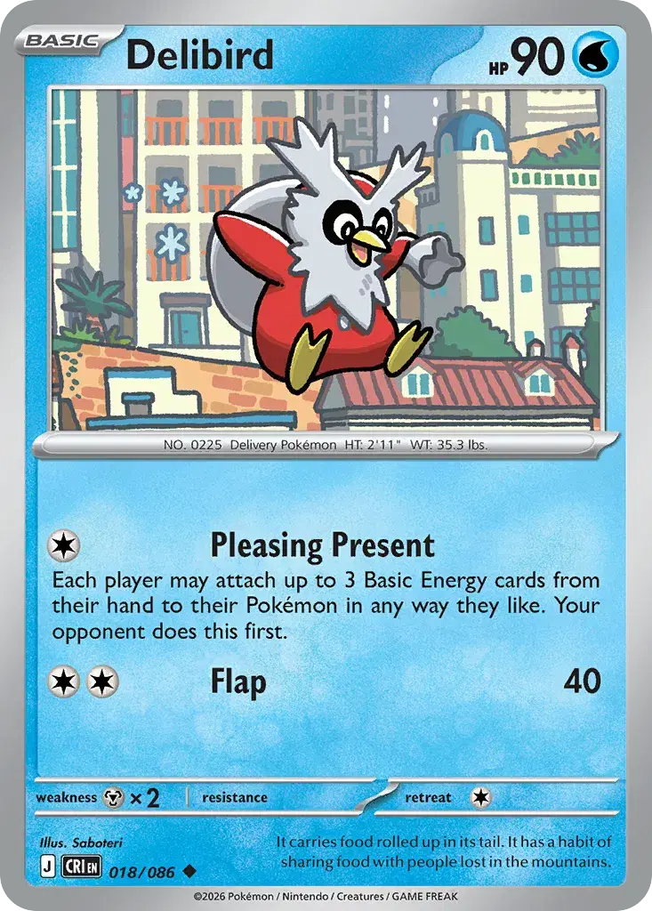 Delibird Chaos Rising 18
