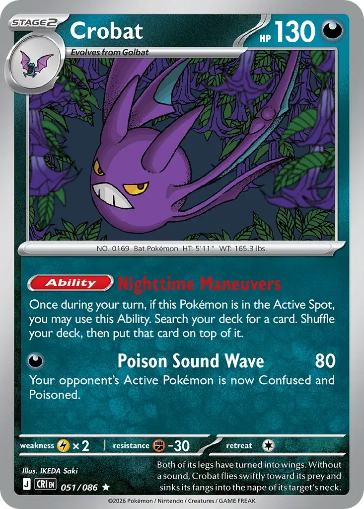 Crobat Chaos Rising 51