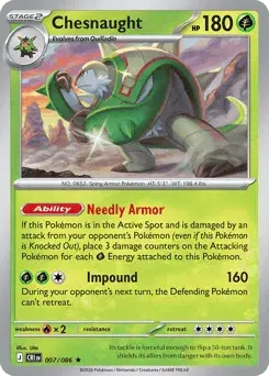 Chesnaught Chaos Rising