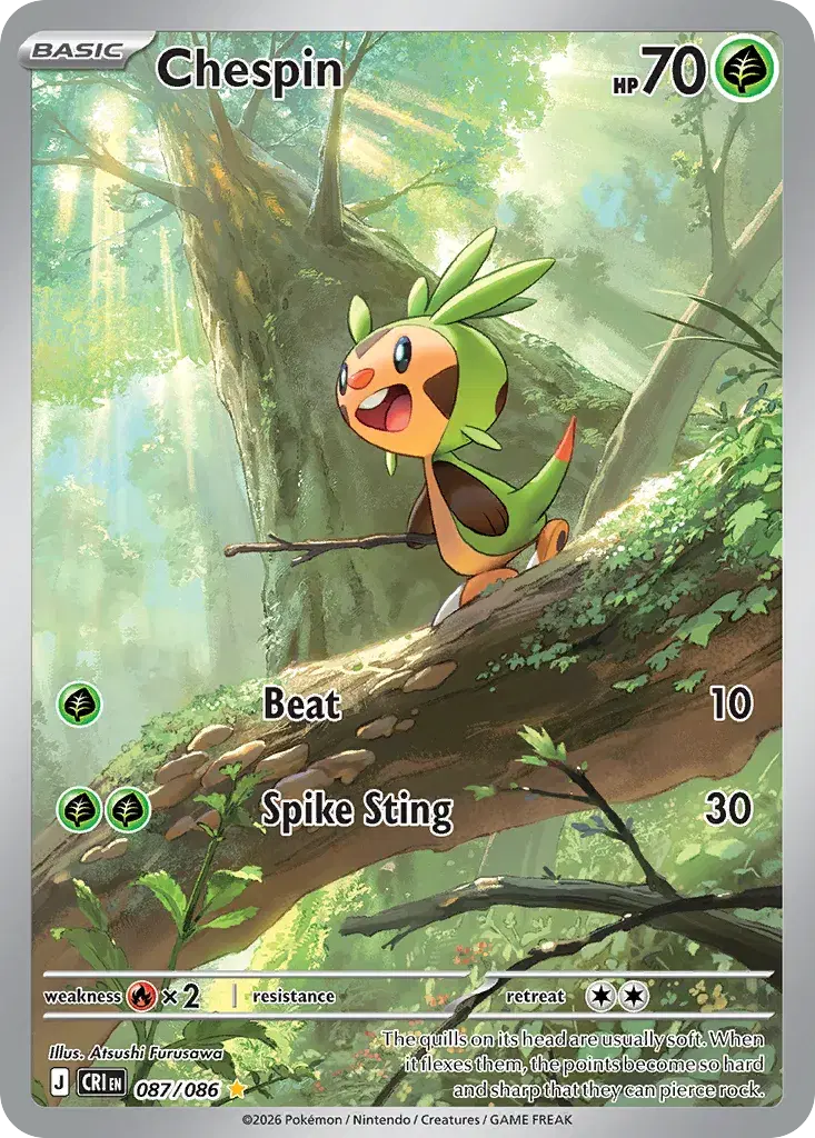 Chespin Chaos Rising 87