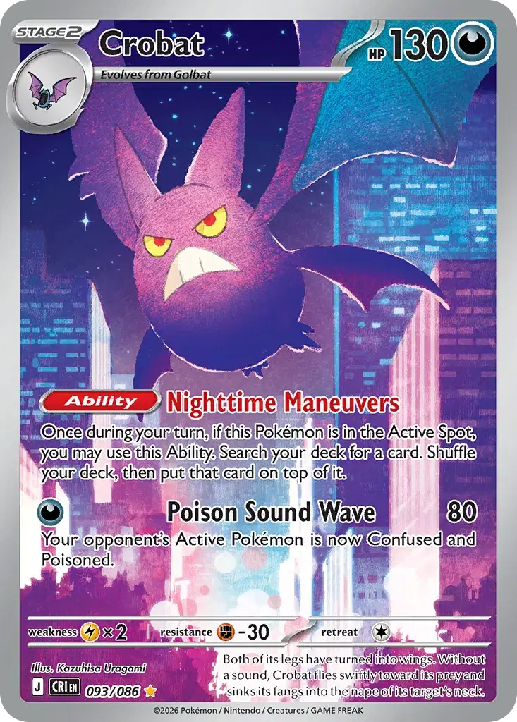 Crobat Chaos Rising 93