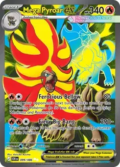 Mega Pyroar ex Chaos Rising