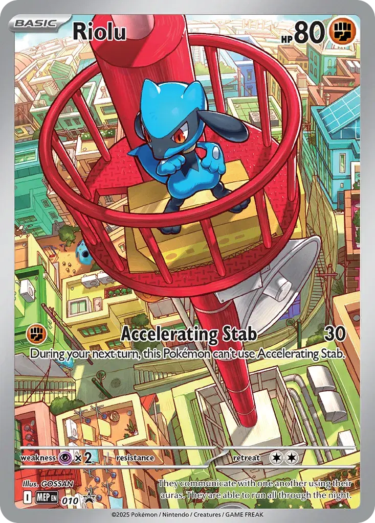 Riolu Mega Evolution Black Star Promos 10