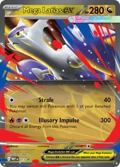 Mega Latias ex Mega Evolution Black Star Promos
