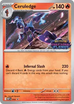 Ceruledge Mega Evolution Black Star Promos