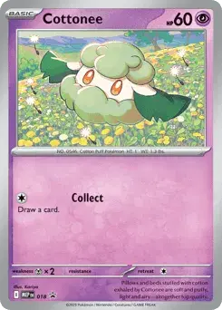 Cottonee Mega Evolution Black Star Promos