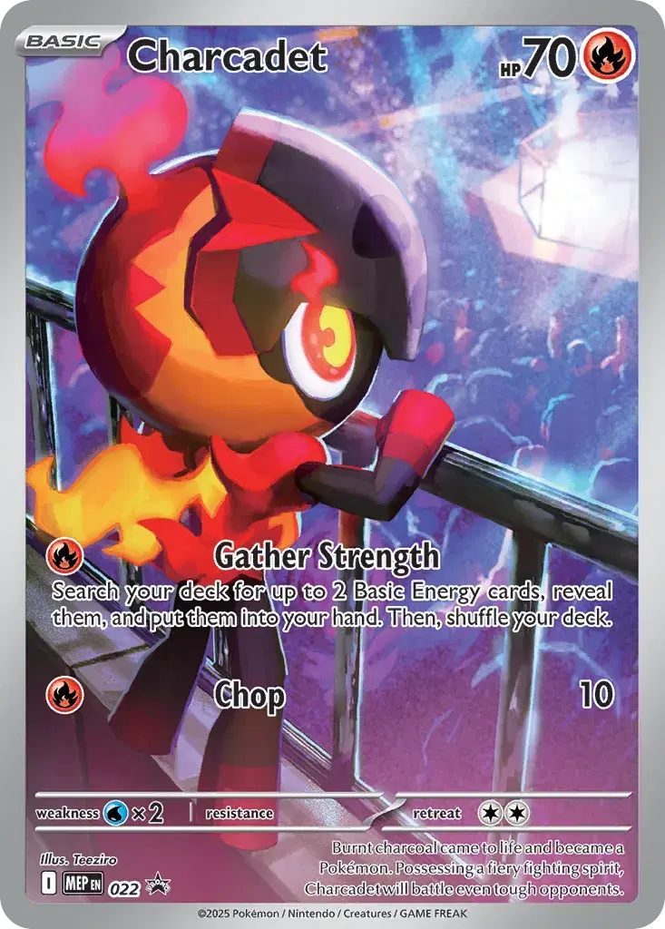 Charcadet Mega Evolution Black Star Promos 22
