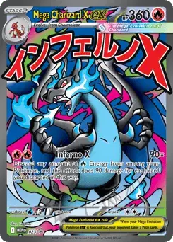 Mega Charizard X ex Mega Evolution Black Star Promos