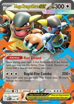 Mega Kangaskhan ex Mega Evolution Black Star Promos