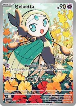 Meloetta Mega Evolution Black Star Promos