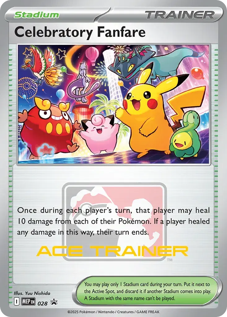 Celebratory Fanfare Mega Evolution Black Star Promos 28