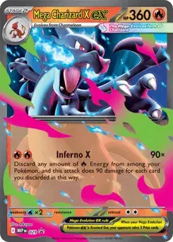 Mega Charizard X ex Mega Evolution Black Star Promos