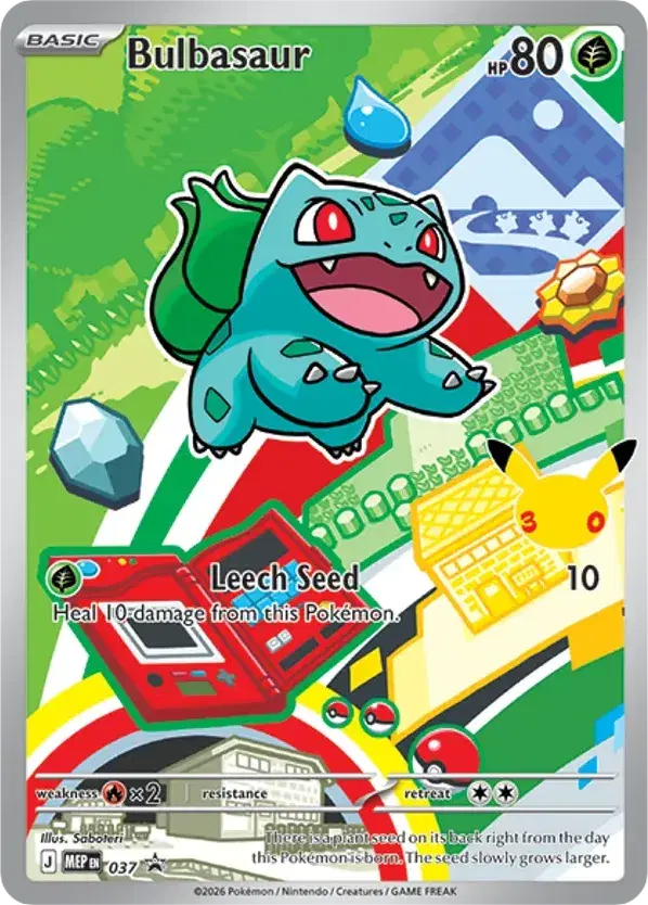 Bulbasaur Mega Evolution Black Star Promos 37