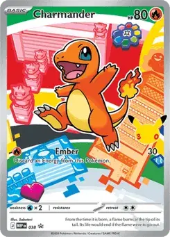 Charmander Mega Evolution Black Star Promos