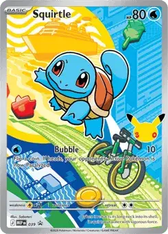 Squirtle Mega Evolution Black Star Promos