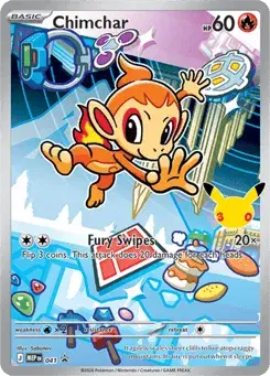 Chimchar Mega Evolution Black Star Promos