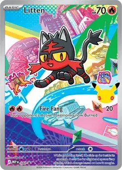 Litten Mega Evolution Black Star Promos