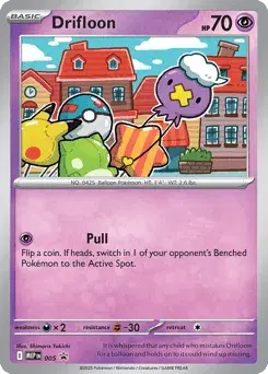 Drifloon Mega Evolution Black Star Promos