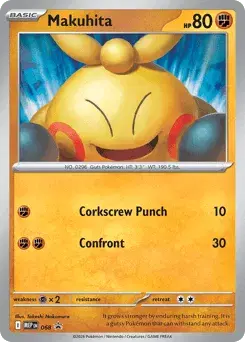 Makuhita Mega Evolution Black Star Promos