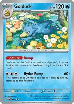 Golduck Mega Evolution Black Star Promos