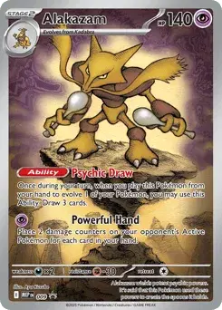 Alakazam Mega Evolution Black Star Promos