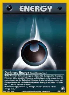 Darkness Energy Neo Genesis
