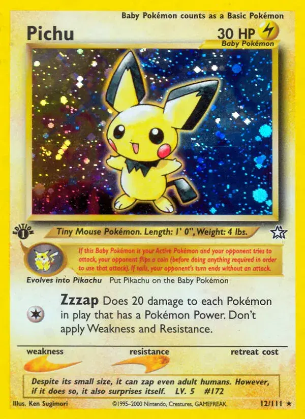 Pichu Neo Genesis 12