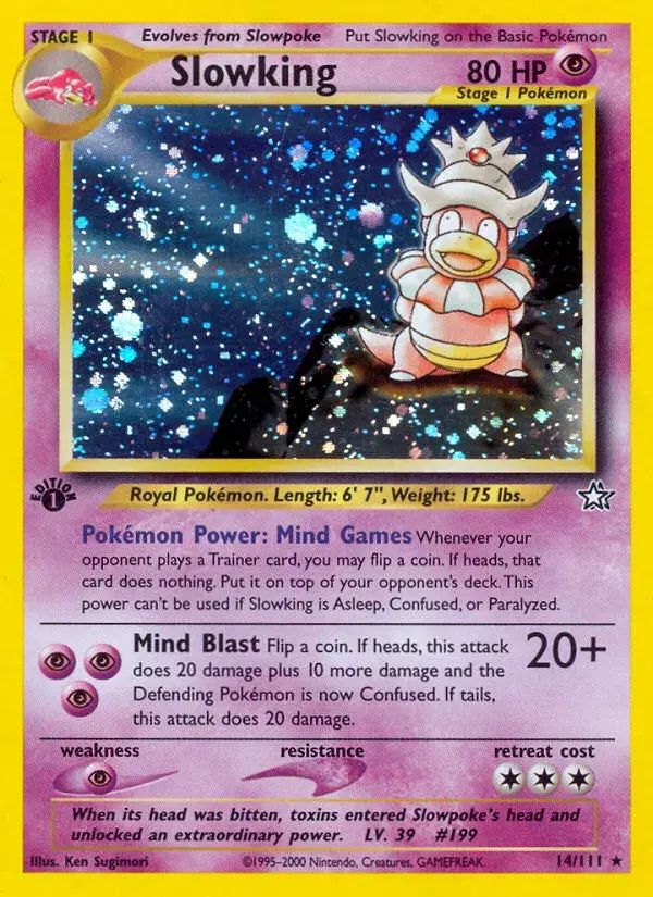 Slowking Neo Genesis 14