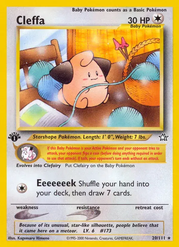 Cleffa Neo Genesis 20