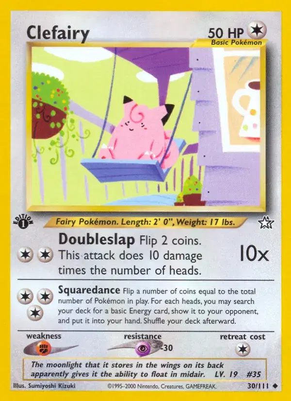 Clefairy Neo Genesis 30